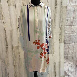 Diane Von Furstenberg Women's Size 2 Karin Dress 100% Silk No Belt